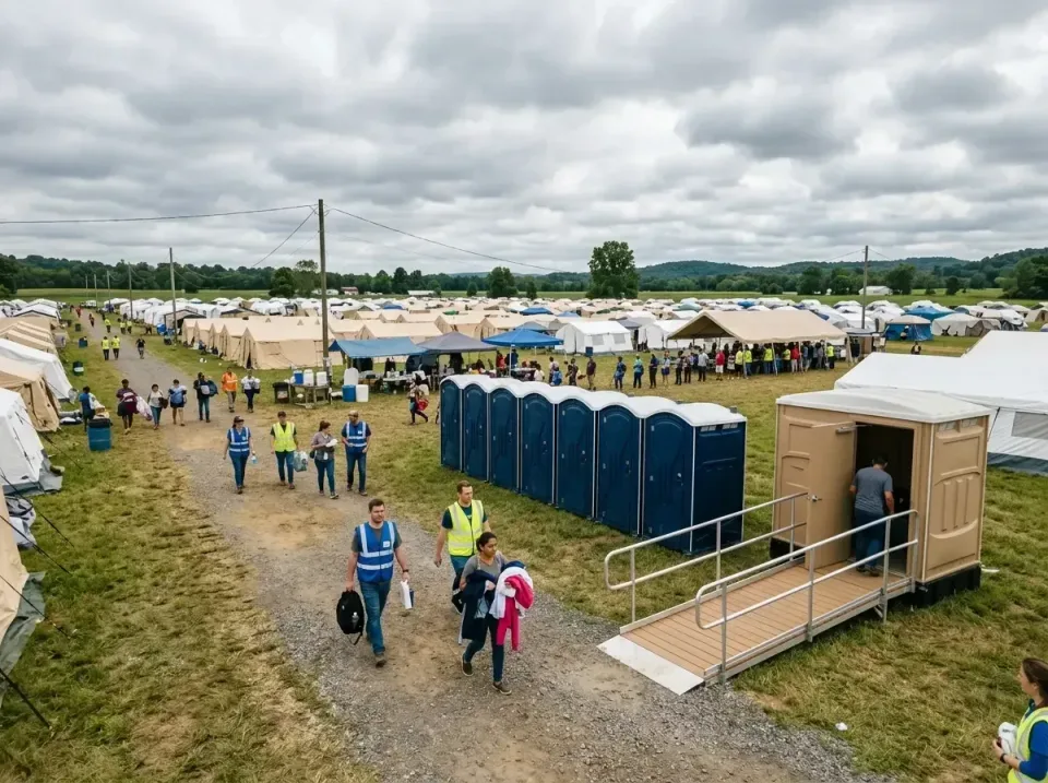 disaster-relief-camp-restrooms-010 — frequently asked questions, Dumpster & Portable Bathrooms Rental in Fairway, KS
